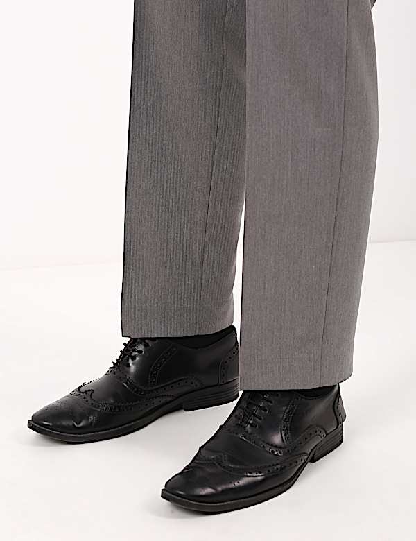 Regular Fit Flexi Waist Trousers