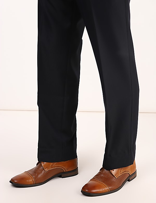 Regular Fit Flexi Waist Trousers