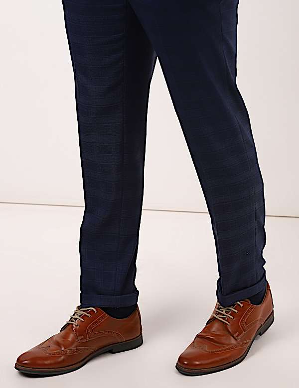 Check Skinny Fit Trouser