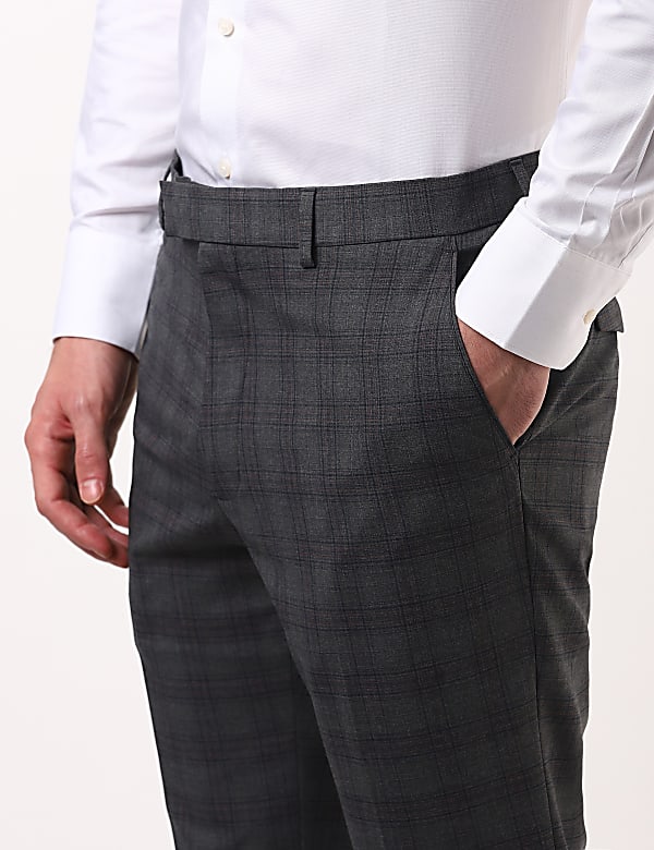 Check Skinny Fit Trouser