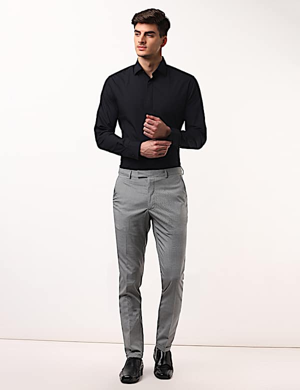 Check Skinny Fit Trouser