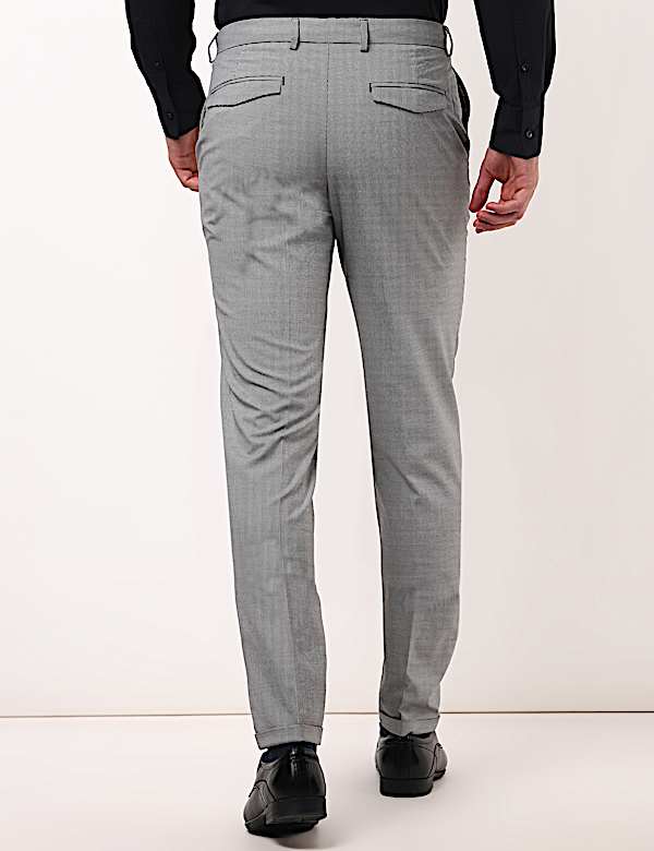 Check Skinny Fit Trouser