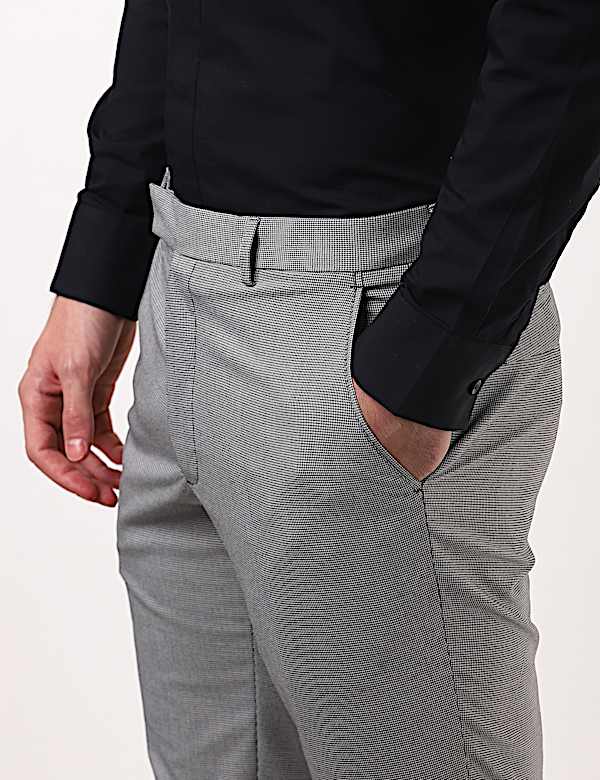 Check Skinny Fit Trouser