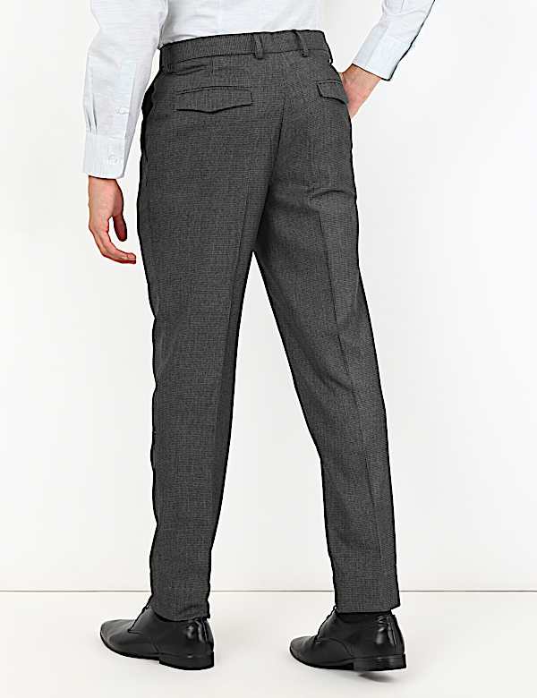 Gingham Slim Fit Trouser
