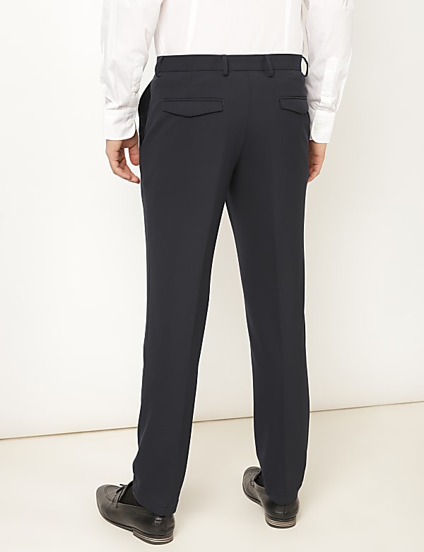 Bi Stetch Plain Slim Fit Trouser
