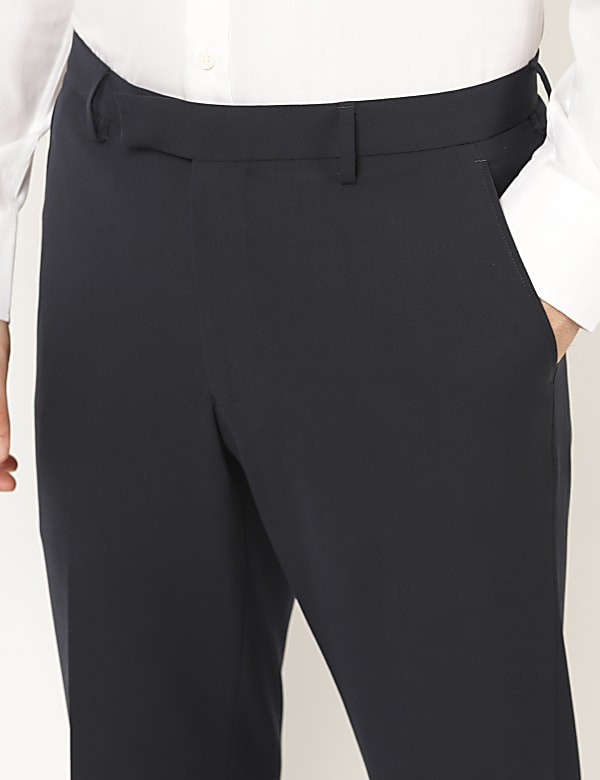 Bi Stetch Plain Slim Fit Trouser