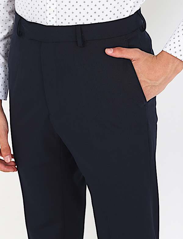Bi-Stretch Skinny Fit Trouser With Active Waistband