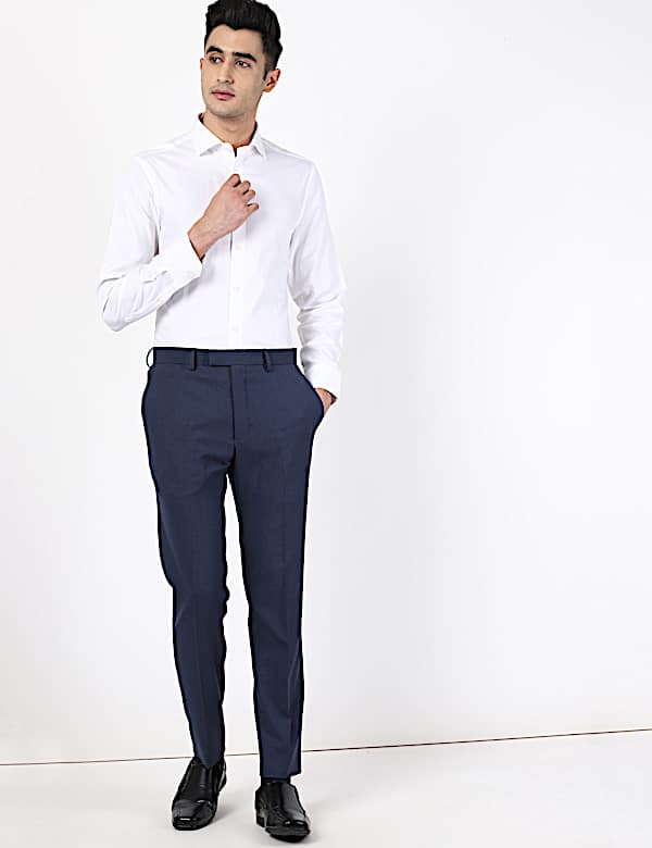 Bi-Stretch Skinny Fit Trouser With Active Waistband