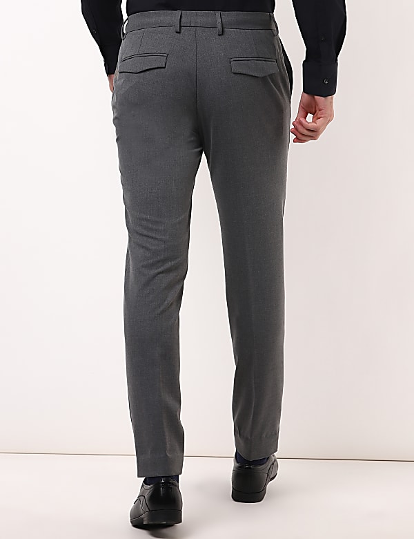 Bi-Stretch Skinny Fit Trouser With Active Waistband