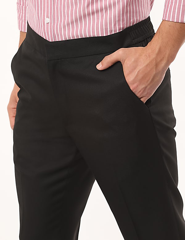 Plain Slim Fit Trouser