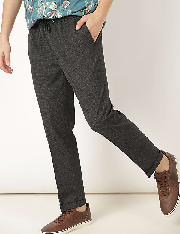 Plain Slim Fit Trouser