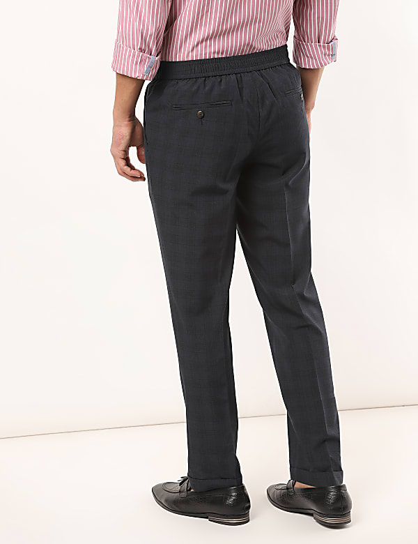 Checks Slim Fit Trouser