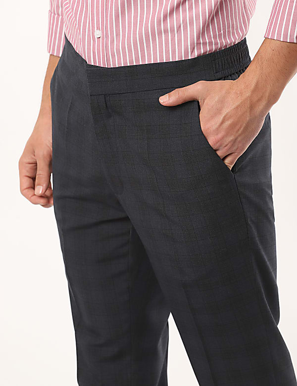 Checks Slim Fit Trouser