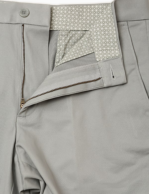 Cotton Mix Plain Regular Fit Trouser