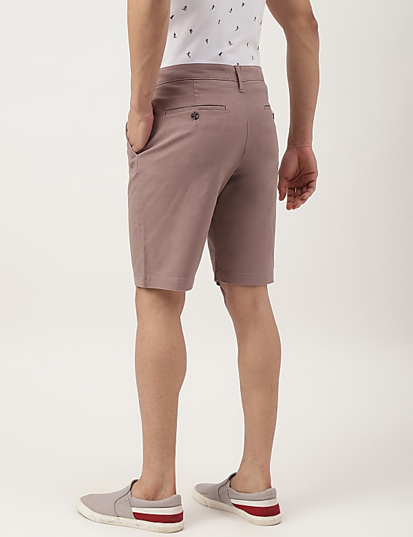 (Cotton Blend) Regular Fit Shorts