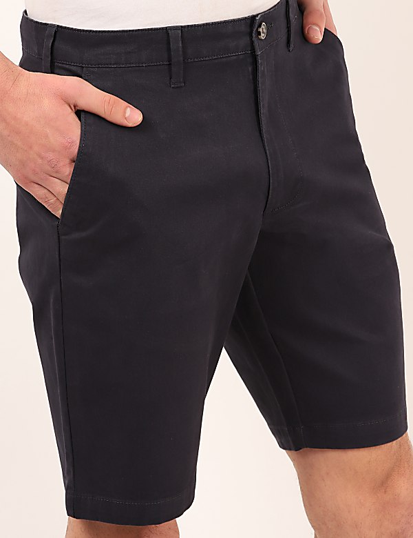 (Cotton Blend) Regular Fit Shorts