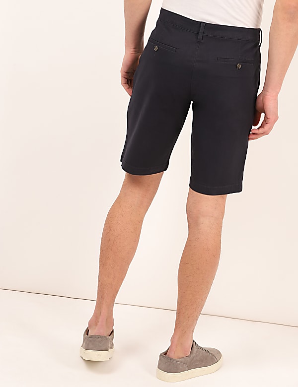 (Cotton Blend) Regular Fit Shorts