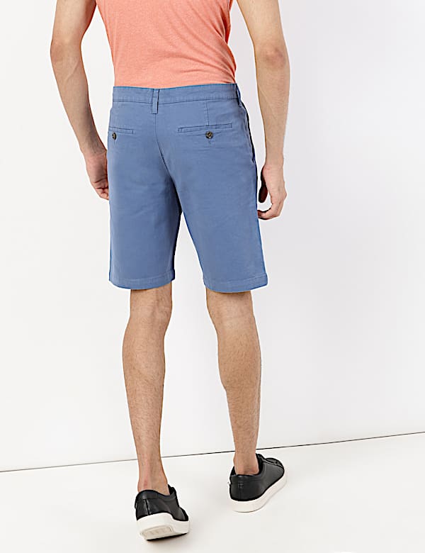 (Cotton Blend) Regular Fit Shorts