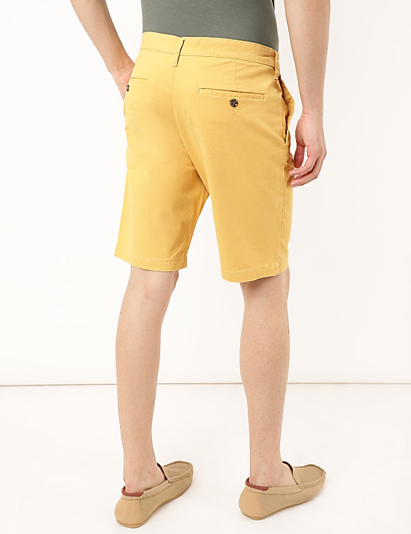 (Cotton Blend) Regular Fit Shorts