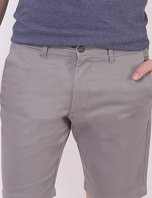 (Cotton Blend) Regular Fit Shorts