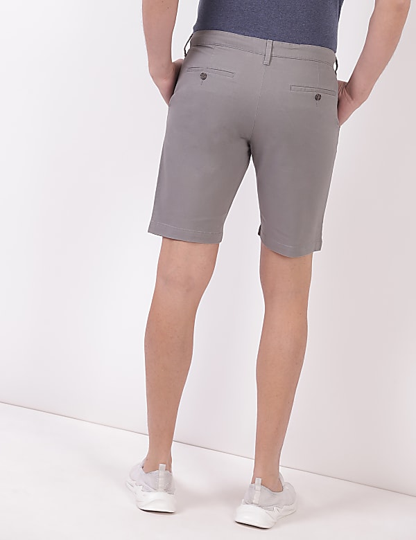 (Cotton Blend) Regular Fit Shorts