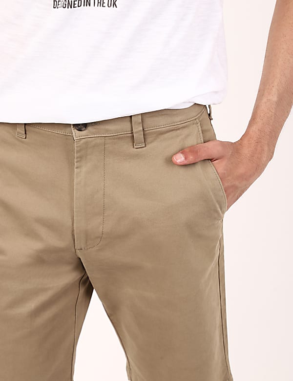(Cotton Blend) Regular Fit Shorts