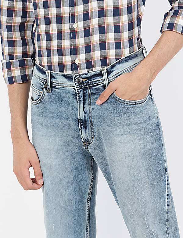 Straight Fit Vintage Denim