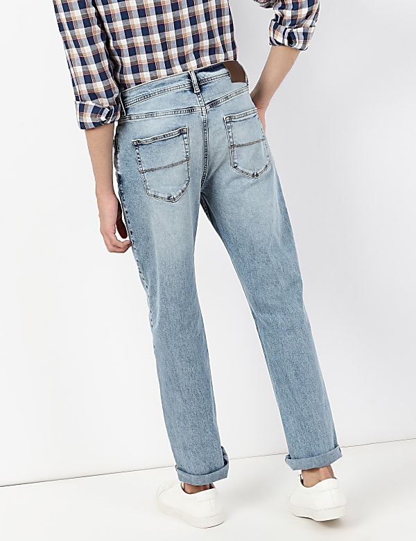 Straight Fit Vintage Denim