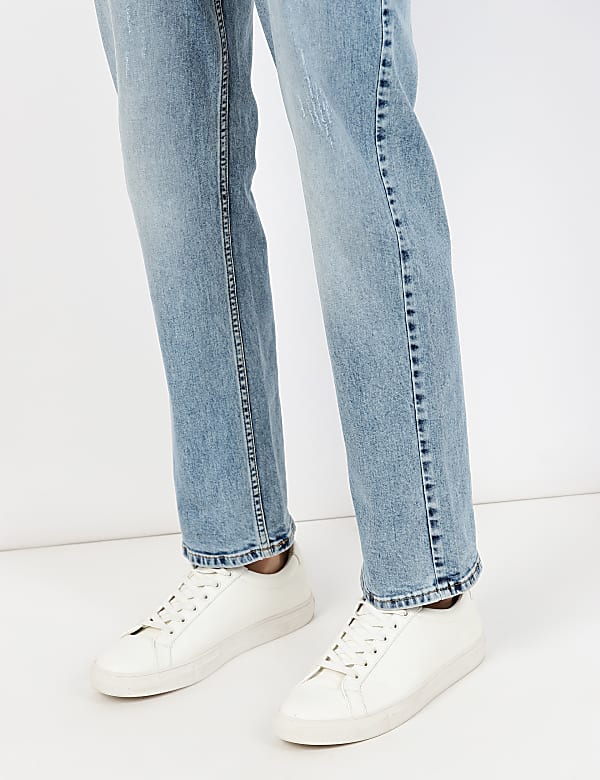 Straight Fit Vintage Denim