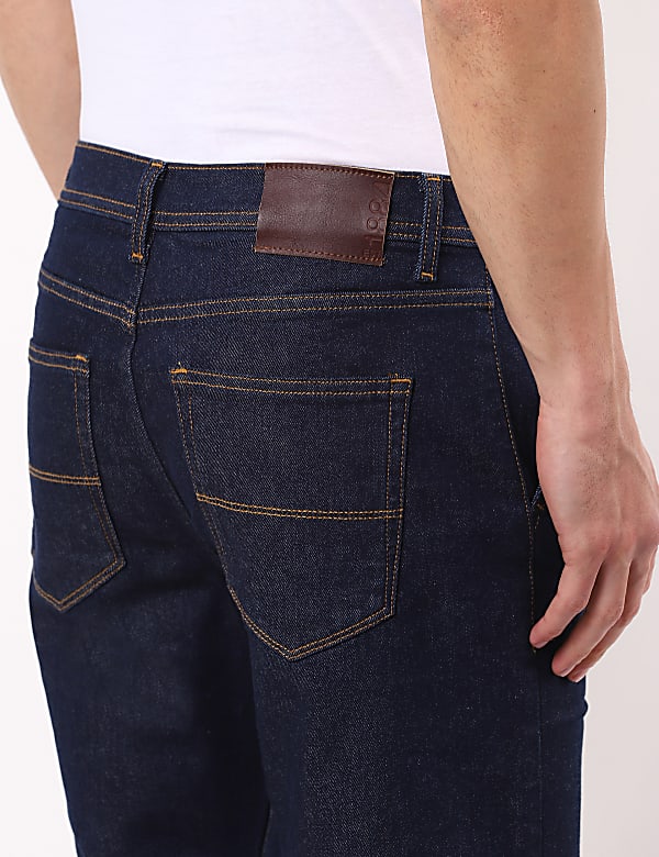 Reg Fit Cross Pkt Denim