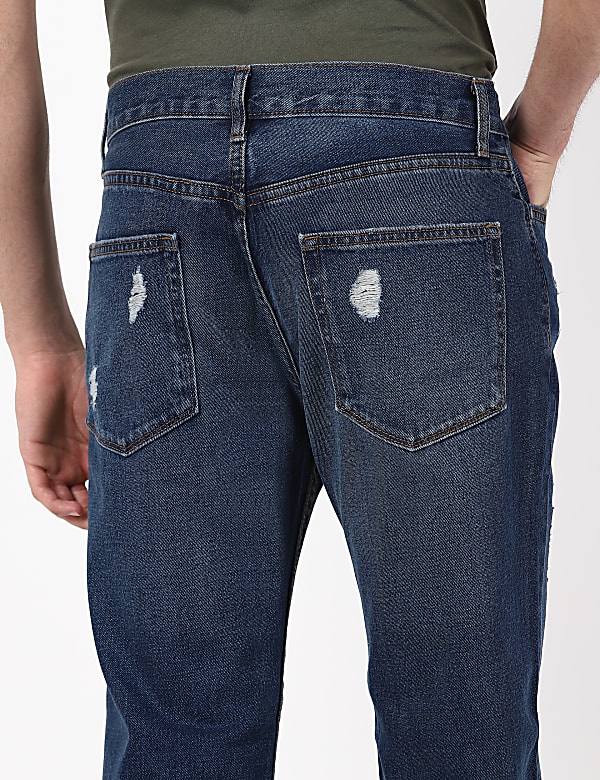 Ripped Jeans Straight Fit