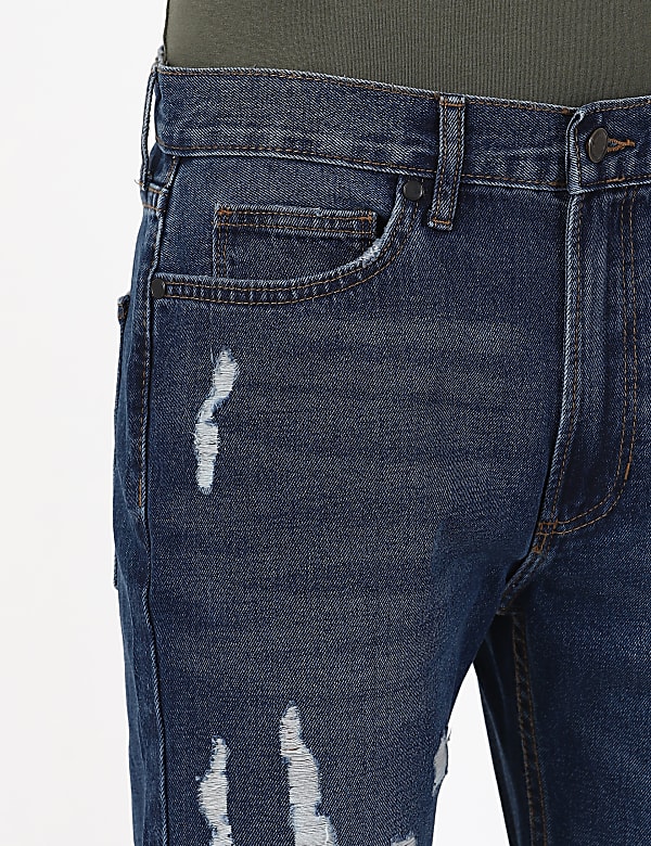 Ripped Jeans Straight Fit