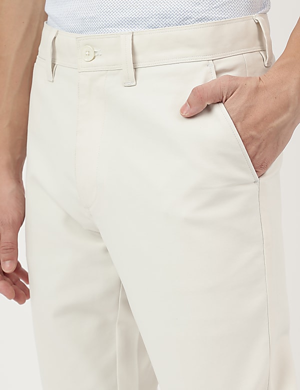 Slim Fit Plain Chinos