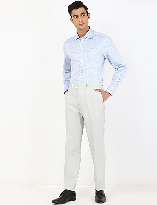 Plain Slim Fit Trouser