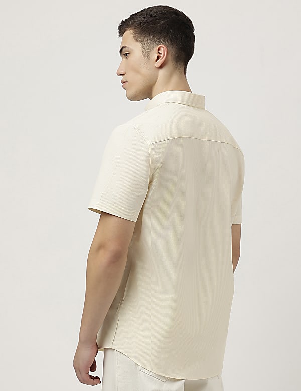 Pure Cotton Striped Shirt