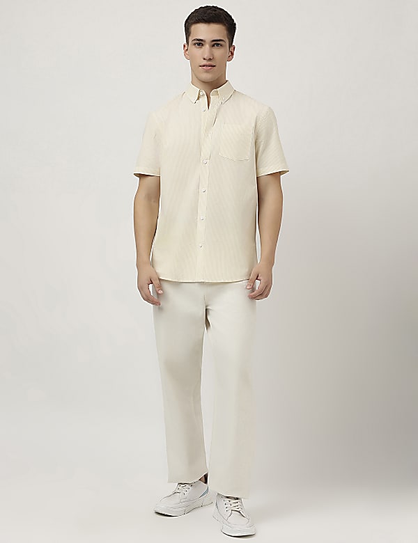 Pure Cotton Striped Shirt