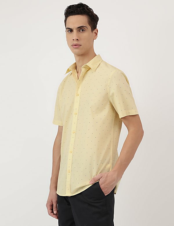 Pure Cotton Button Down Collar Shirt