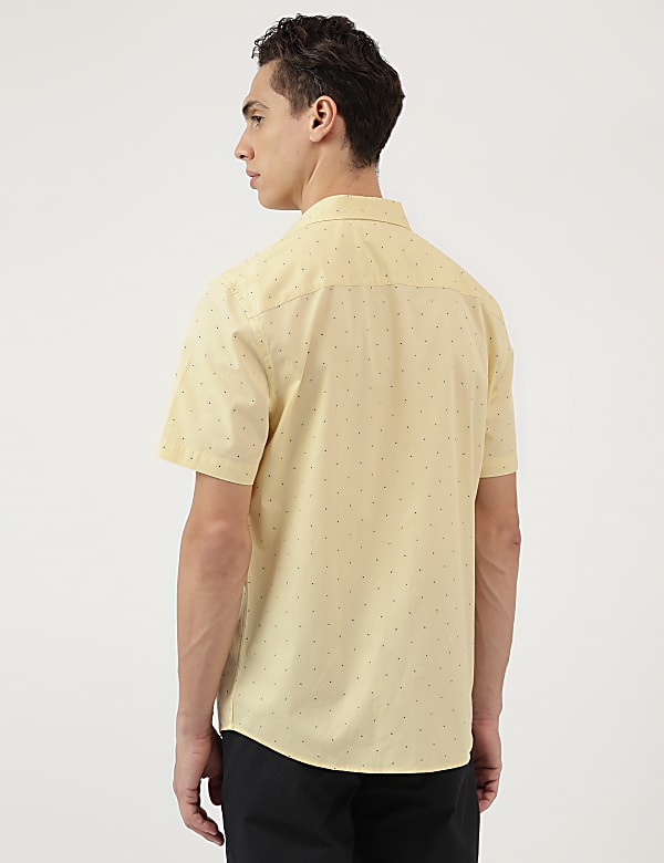 Pure Cotton Button Down Collar Shirt