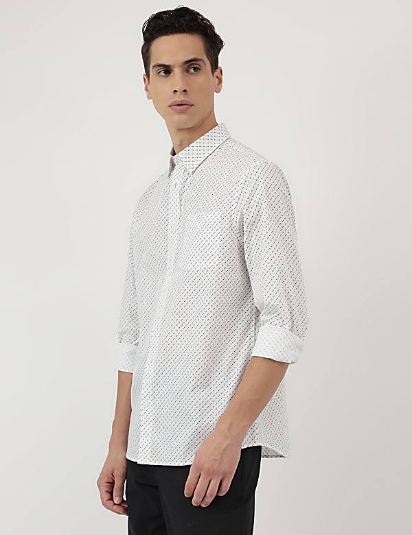 Pure Cotton Button Down Collar Shirt