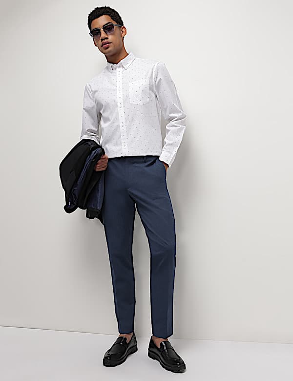 Pure Cotton Printed Full Sleeves Shirt