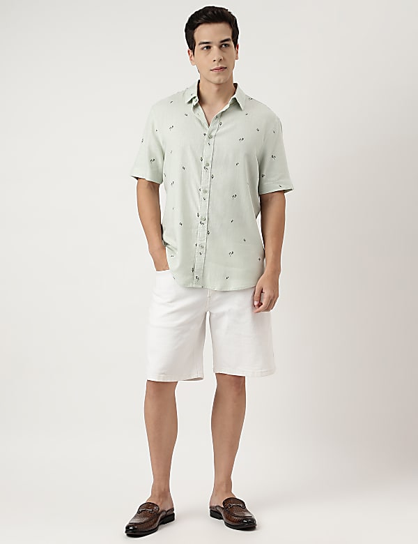 Linen Printed Shirt