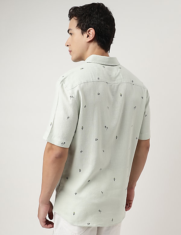 Linen Printed Shirt