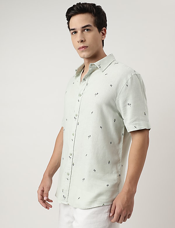 Linen Printed Shirt