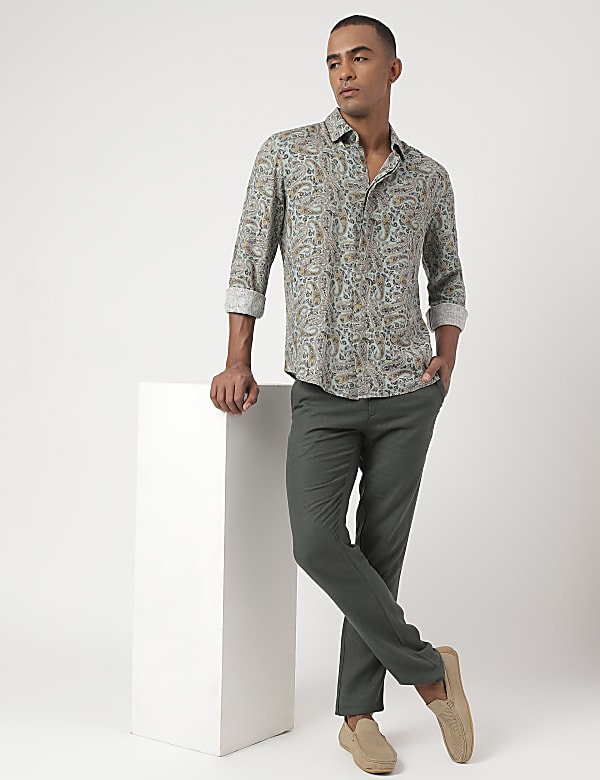 Paisley Long Sleeves Shirt