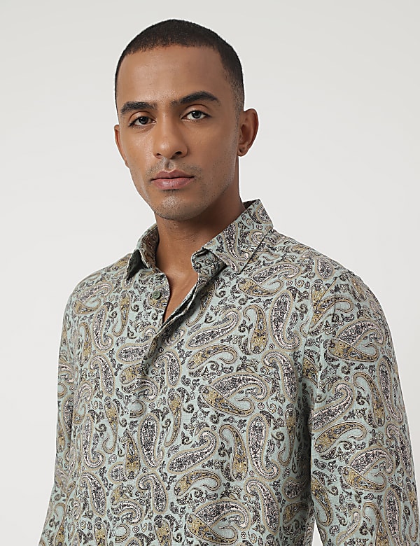 Paisley Long Sleeves Shirt
