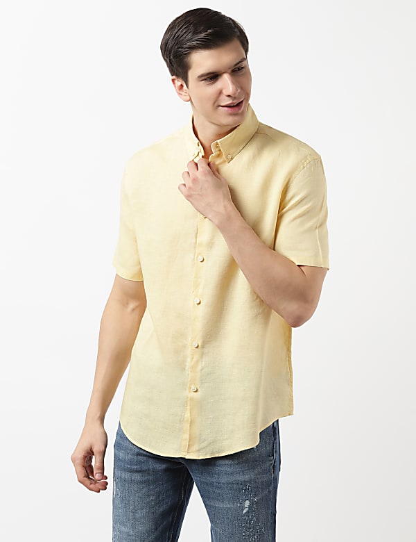 Linen Collared Shirt