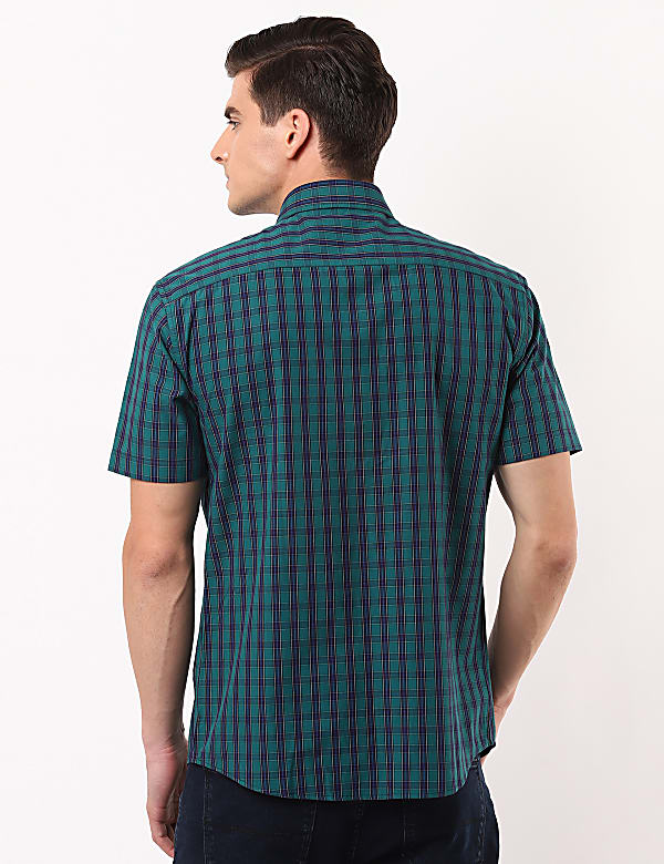 Short Sleeved Check Shirt