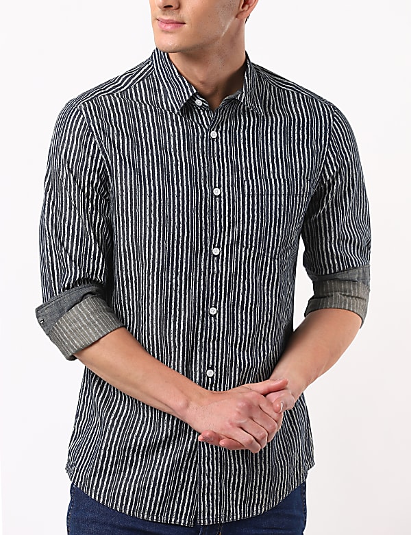 Cotton Printed Casual Shirt