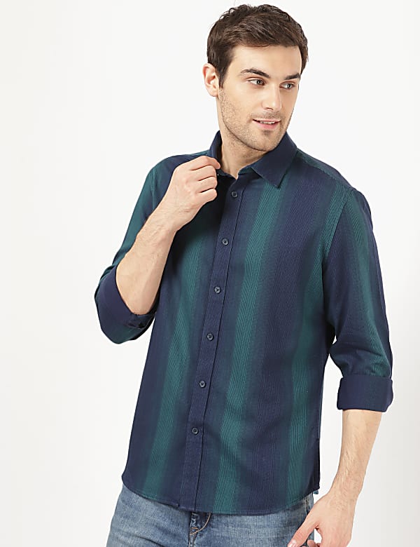 Dobby Stripe Shirt
