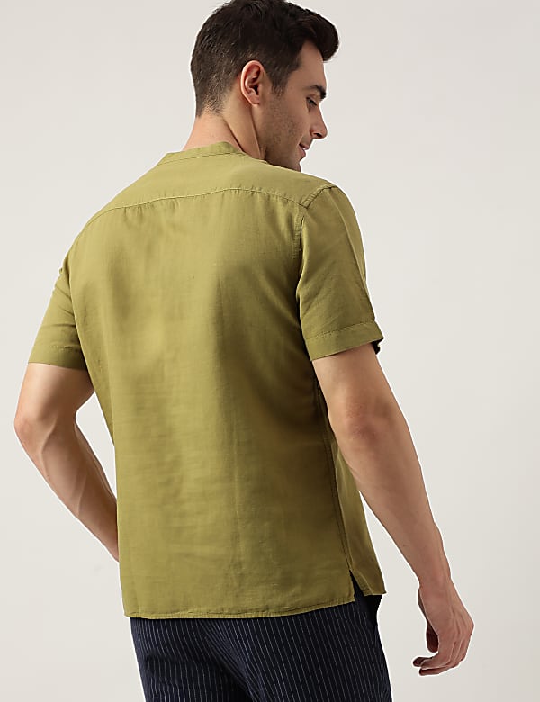 Mandarin Collar Shirt